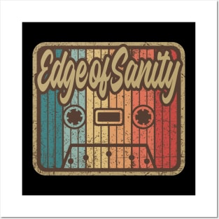 Edge of Sanity Vintage Cassette Posters and Art